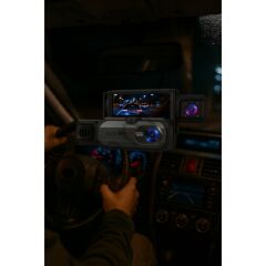Çift Yönlü Gece Görüşlü 170 Açılı Araç İçi Güvenlik Kamerası 5 MP 30 Fps MPIA CC-41