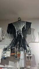 Saçaklı Ürperti Kuru Kafa Korku Hayalet Asılabilir Korkutucu Hayalet İskelet Cadılar Bayramı