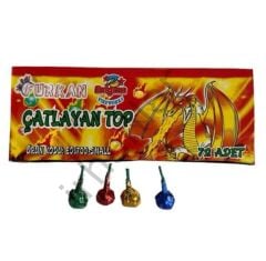 72 Adet Çatlayan Top Torpil Tadında Ses Elektrik Sesi Çata Pata Nostaljik Ürün Çatırdayan Top